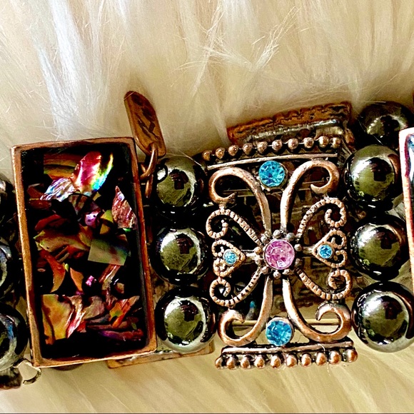 KM Stretch Inlaid Bracelet - Picture 6 of 8